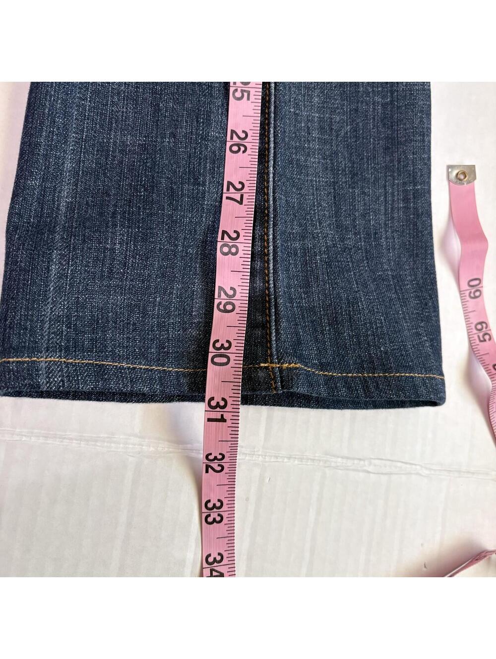 New With Tags Vigoss Studio Adriana Women's Flare Stretch Jeans Size 27 - Picture 6 of 6